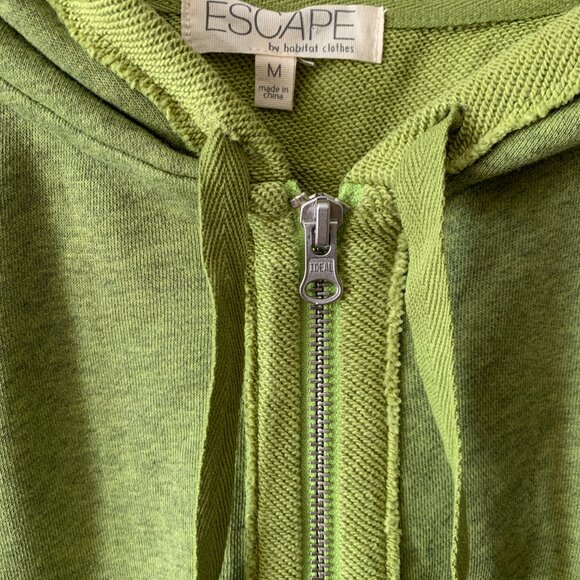 Green Zip Sweater habitat clothes - Picture 2 of 5